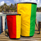 Lawaia Geantă africană pentru tobe pentru Djembe Drum Rucsac Cutii tobe 8" 10" 12" Curea Geantă din pânză rezistentă la ploaie Impermeabil 1buc