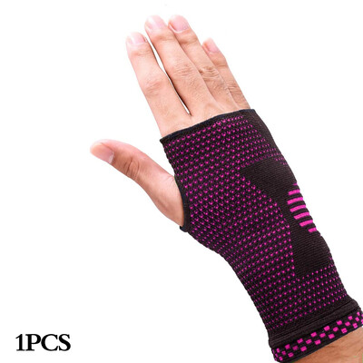 1 pc plaukstas locītavas saspiešanas uzmava, Rokas stiprinājums Plaukstas locītavas atbalsts karpālajam kanālam, Plaukstas stiprinājums tendinīta ārstēšanai, Elpojoša kompresijas uzmava