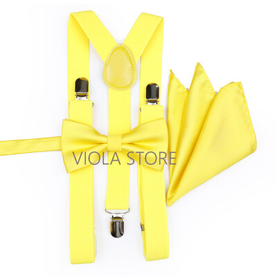 Kuum uus salvei roheline, soliidne 2,5 cm ripp, 6 cm lips Hankie vibu komplekt meestele Kid Cravat traksidega reguleeritavad rihmad pulmapeo tarvik