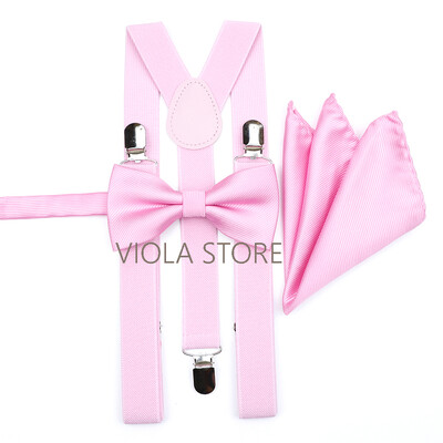 Kuum uus salvei roheline, soliidne 2,5 cm ripp, 6 cm lips Hankie vibu komplekt meestele Kid Cravat traksidega reguleeritavad rihmad pulmapeo tarvik