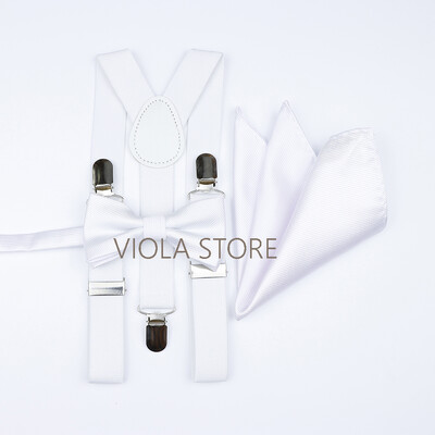 Kuum uus salvei roheline, soliidne 2,5 cm ripp, 6 cm lips Hankie vibu komplekt meestele Kid Cravat traksidega reguleeritavad rihmad pulmapeo tarvik