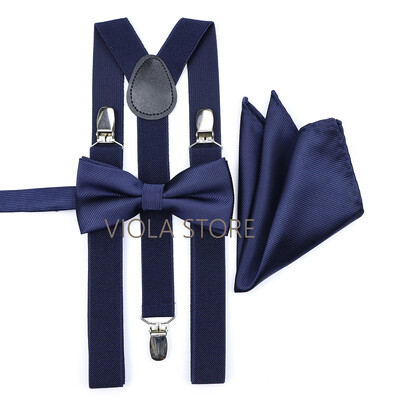 Kuum uus salvei roheline, soliidne 2,5 cm ripp, 6 cm lips Hankie vibu komplekt meestele Kid Cravat traksidega reguleeritavad rihmad pulmapeo tarvik