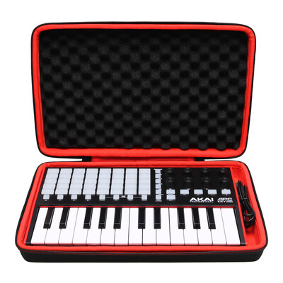 LTGEM EVA tvrda torbica za AKAI Professional APC Key 25 MK2 USB MIDI kontroler tipkovnice - Putna zaštitna torba za pohranu