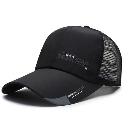 Pălărie de pescar din plasă respirabilă coreeană, uscată rapid, de vară