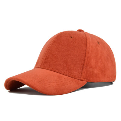 Șepci de baseball din piele intoarsă de modă pentru bărbați, femei, toamnă, iarnă, solidă, retro, snapback, hip hop, pălărie, unisex, stradă, reglabilă, șapci de soare.