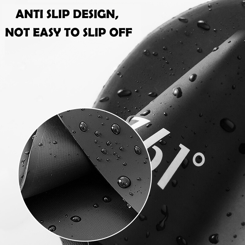 Șepci de înot din silicon cu elasticitate înaltă pentru adulți, unisex, antrenament de înot, sporturi acvatice, pălărie confortabilă, rezistentă la apă