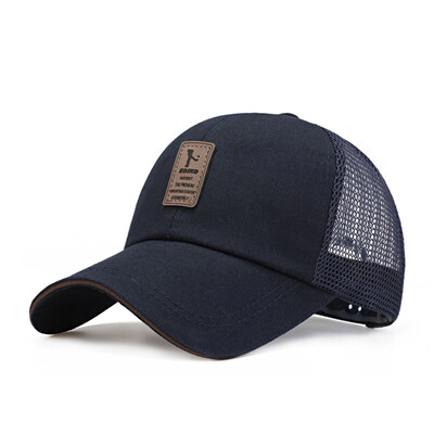 Vasaras vīriešu strukturēta beisbola cepure Masīvas kokvilnas, regulējama Snapback sauļošanās cepure vīriešiem sievietēm āra sporta hiphopa beisbola cepure