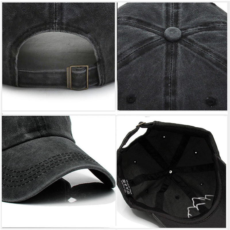 Șapcă de baseball pentru bărbați și femei, din bumbac spălat moale, broderie, pălării pentru tată, sport în aer liber, șepci de golf, Dropshipping