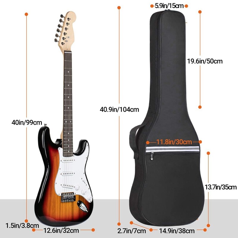 Geanta pentru chitara electrica Geanta pentru chitara de 41 inchi pentru chitara acustica Chitara electrica Bas Chitara clasica si multe altele