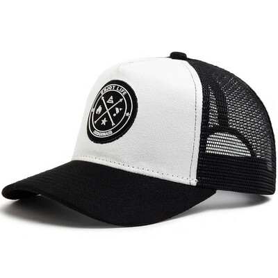 Șapcă de baseball din plasă de vară, femei, bărbați, pălărie snapback, ocazional, respirabil, cu litere, icoană, unisex, hip hop, șapci de camioner, sport în aer liber, pălărie pentru tată