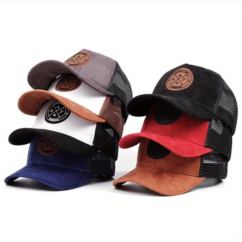 Șapcă de baseball din plasă de vară, femei, bărbați, pălărie snapback, ocazional, respirabil, cu litere, icoană, unisex, hip hop, șapci de camioner, sport în aer liber, pălărie pentru tată