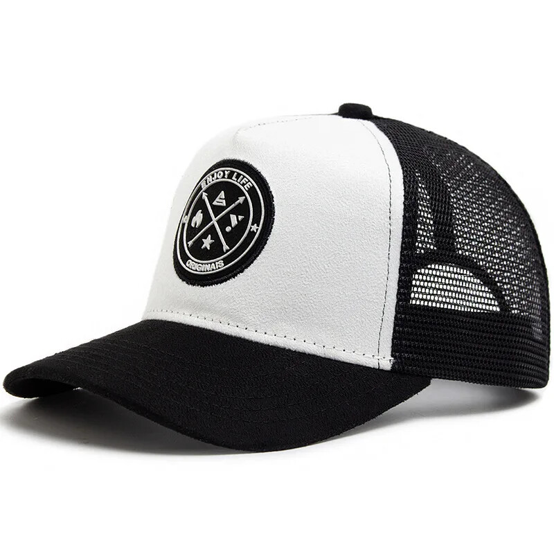 Șapcă de baseball din plasă de vară, femei, bărbați, pălărie snapback, ocazional, respirabil, cu litere, icoană, unisex, hip hop, șapci de camioner, sport în aer liber, pălărie pentru tată