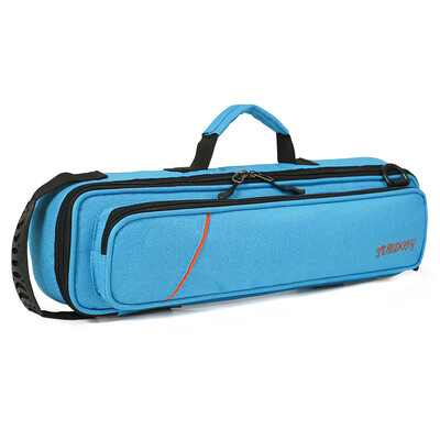 Geanta pentru flaut Geanta pentru instrumente muzicale 16/17 gauri Geanta portabila de umar Saxofon Tobe Geanta Geanta pentru instrumente Accesorii pentru trompeta