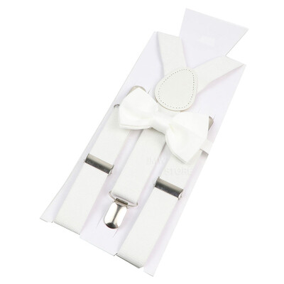 Elastīgi ādas bikšturi Bowtie komplekts Bikšturi Vīriešu Sieviešu Sage Green Regulējamas Bikšturi siksnas kāzu Y-muguras kreklu aksesuāri