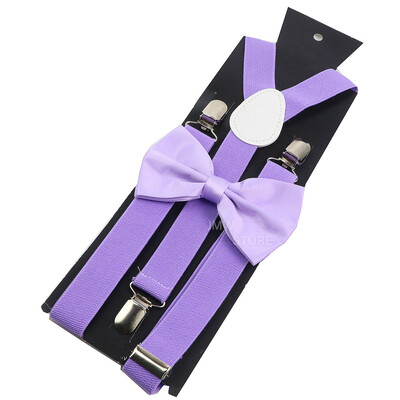 Elastīgi ādas bikšturi Bowtie komplekts Bikšturi Vīriešu Sieviešu Sage Green Regulējamas Bikšturi siksnas kāzu Y-muguras kreklu aksesuāri