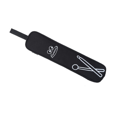 Suport pentru bețișoare de tobă Geantă pentru containere pentru bețișoare Respirabil, ușoară, pentru artiști, adolescenți, copii, performanță în aer liber, roz