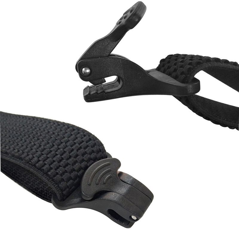 H Meeste töökinnitused, 3,8 cm laiad X-Back, 4 plastikust haaratsiklambriga, reguleeritavad elastsed püksid, traksid-Bla