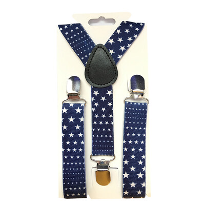 Hot Boys Girls Kids Children Toddlers Party Srce Y-Back Naramenice Crveno crne boje Podesivi elastični tregeri na štipaljke YHH0034