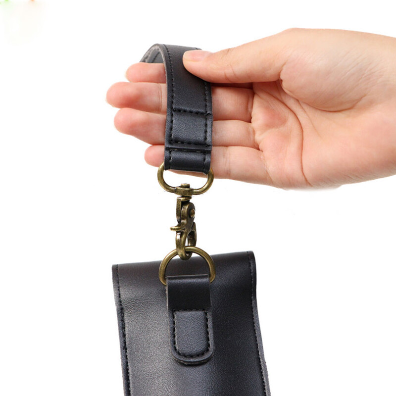 Husă portabilă din PU pentru bețișoare pentru depozitare geantă de tobă în stil japonez D