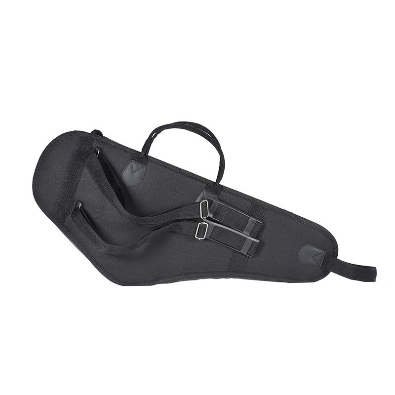 Visokokvalitetna 600D vodootporna torba za alt saksofon saksofon, dvostruki patentni zatvarač od pjene od 15 mm s podesivim džepom za naramenicu