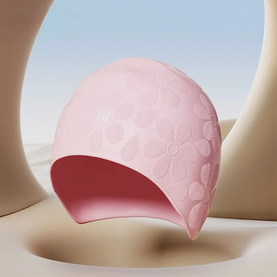 Marca Adlut, șapcă de înot din silicon, cu model granular, pentru femei, bărbați, anti-alunecare, durabilă, flexibilă, pentru piscină, pălărie de înot Bonnet De Natation Femme