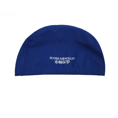 Ūdensnecaurlaidīga PU auduma peldcepure peldbaseina aksesuāri Ūdens sporta veidi Aizsargājiet ausu garus matus vannas cepure Liela izmēra vīriešiem Sievietēm Pieaugušajiem