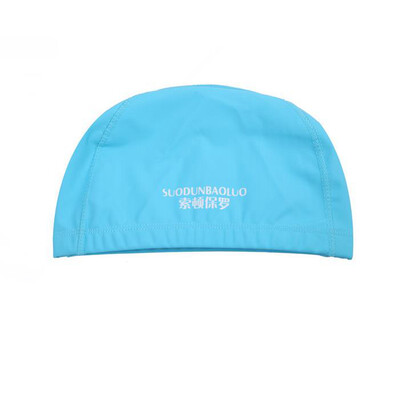 Ūdensnecaurlaidīga PU auduma peldcepure peldbaseina aksesuāri Ūdens sporta veidi Aizsargājiet ausu garus matus vannas cepure Liela izmēra vīriešiem Sievietēm Pieaugušajiem