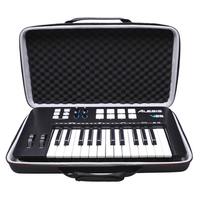 LTGEM EVA torbica za Alesis V25 MKII USB MIDI kontroler tipkovnice s 25 tipki osjetljivih na brzinu, torbica za pohranu glazbenih instrumenata