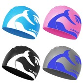 Silicon Bărbați Femei Păr lung Pălărie pentru piscină Sport Adulti Protejează urechile Pălărie pentru înot Capac elastic și ușor 