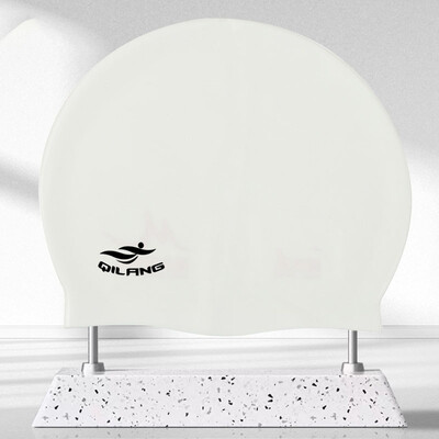 Cască de înot din silicon, impermeabilă, pălărie de înot pentru bărbați, femei, adulți, copii, păr lung, șepci de piscină, echipament de scufundări, șapcă elastică nou