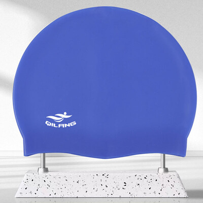 Cască de înot din silicon, impermeabilă, pălărie de înot pentru bărbați, femei, adulți, copii, păr lung, șepci de piscină, echipament de scufundări, șapcă elastică nou