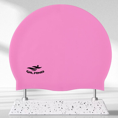 Cască de înot din silicon, impermeabilă, pălărie de înot pentru bărbați, femei, adulți, copii, păr lung, șepci de piscină, echipament de scufundări, șapcă elastică nou