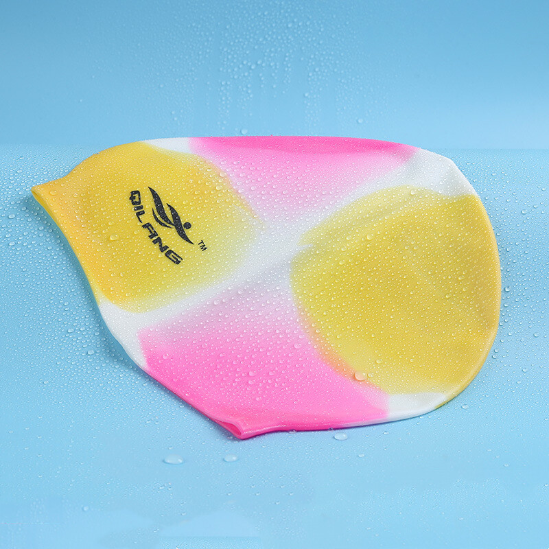 Cască de înot din silicon, impermeabilă, pălărie de înot pentru bărbați, femei, adulți, copii, păr lung, șepci de piscină, echipament de scufundări, șapcă elastică nou