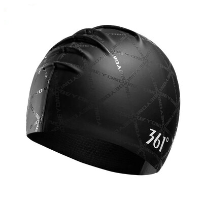 Căciulă de înot din silicon imprimat bărbați femei anti-alunecare șapcă de înot elastică confortabilă Accesorii pentru piscină Cuffia Piscina Adulti