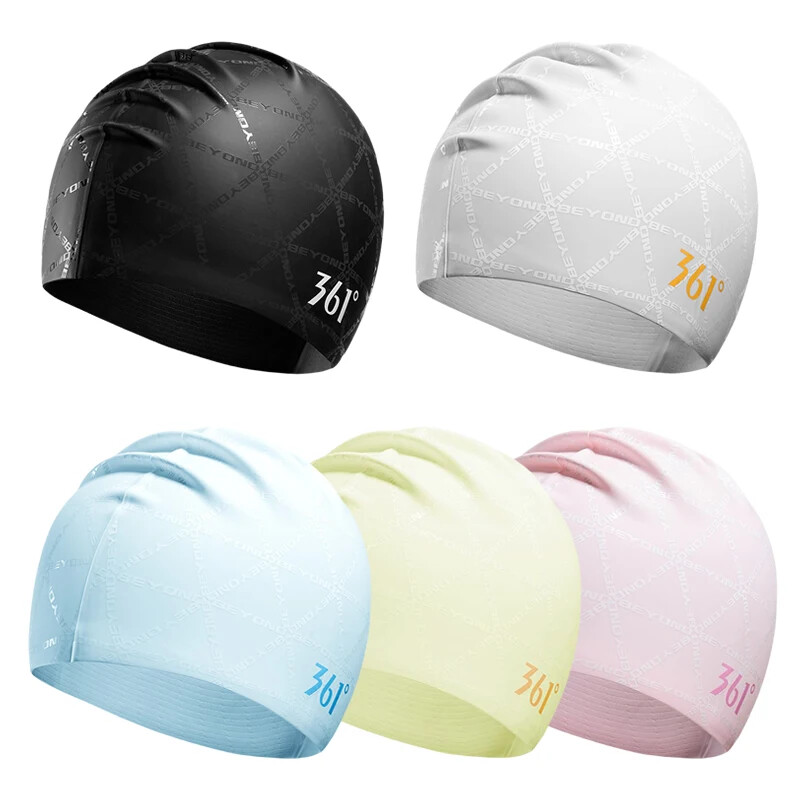 Căciulă de înot din silicon imprimat bărbați femei anti-alunecare șapcă de înot elastică confortabilă Accesorii pentru piscină Cuffia Piscina Adulti