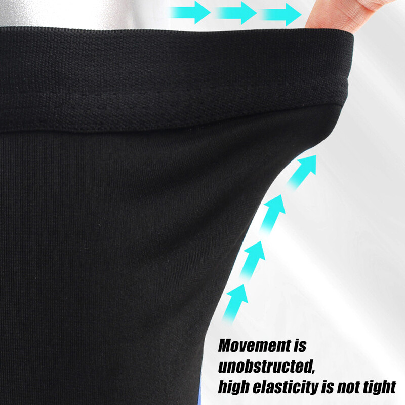 1 buc. Maneca de compresie pentru picior intreg pentru femei barbati genunchi lungi protectoare de suport pentru alergare baschet ciclism sport artrita