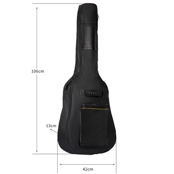 Instrument Bags Guitar Container 600D Oxford Cloth Acoustic Τσάντα κιθάρας 40/41 ιντσών Τσάντα πλάτης Shoulders Bag Θήκη ηλεκτρικής κιθάρας