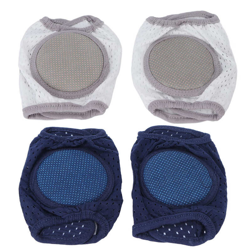 Chrániče kolien pre bábätká, plaziace sa chrániče, mäkké bavlnené elastické unisex, zabraňujú pošmyknutiu, ochrana kolien pre dojčatá, korektor, ortéza na koleno
