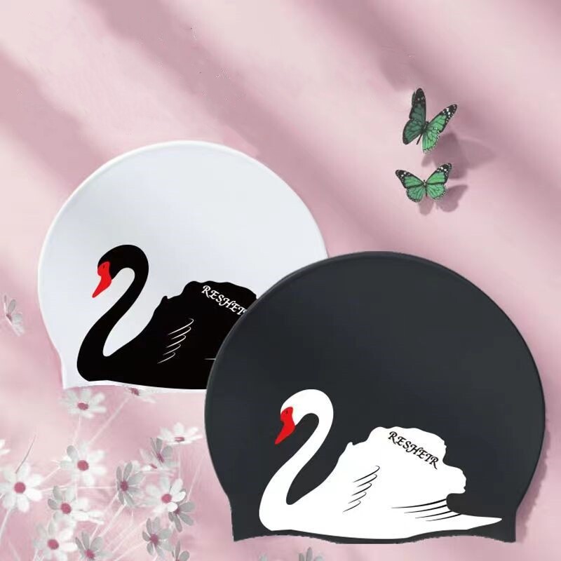 Cască de înot din silicon Cască de înot rezistentă la apă pentru femei Adulte Cască de înot cu elastic mare