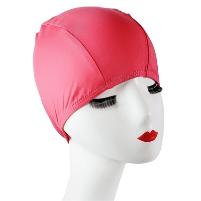 Căciulă de înot din nailon din țesătură lycra 2024, vară, piscină, spa, plajă, joacă unisex, căciulă de înot pentru femei și bărbați, Dropshipping