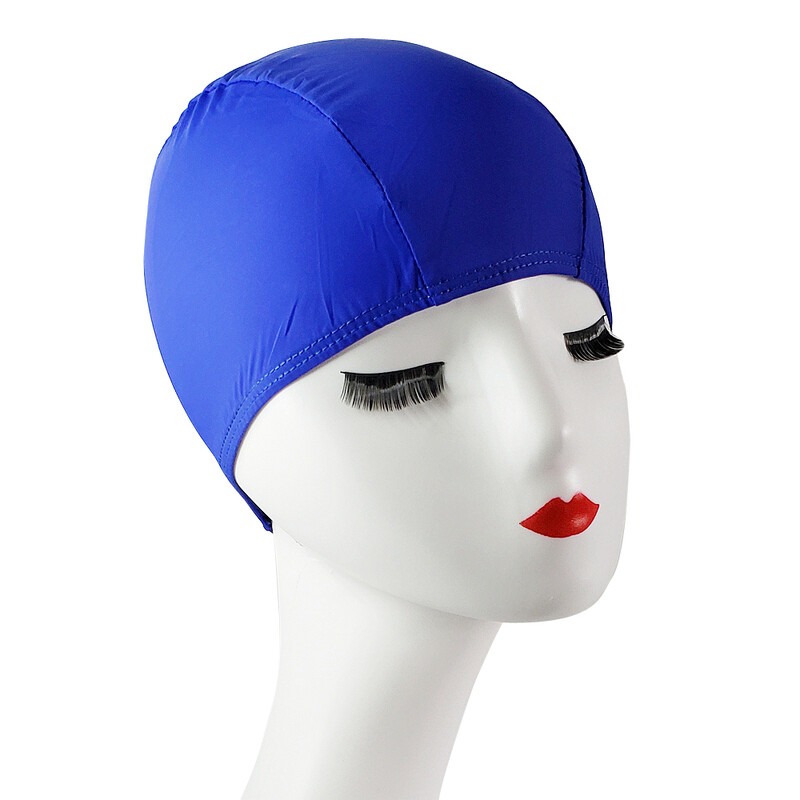 Căciulă de înot din nailon din țesătură lycra 2024, vară, piscină, spa, plajă, joacă unisex, căciulă de înot pentru femei și bărbați, Dropshipping