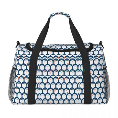 Penguin Travel Duffel Somas Personalizēta nedēļas nogales soma ar plecu siksnu Sporta sporta jogas bagāžas soma