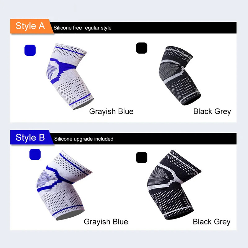 1 bucăți de cot sport pentru haltere, suport de compresie, mânecă de braț, reduce cotul tenisului și ameliorarea durerii în cot pentru jucători de golf