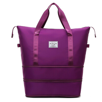 Genți de călătorie pliabile Genți de bagaje de călătorie impermeabile pentru femei Genți de mână multifuncționale de călătorie de mare capacitate