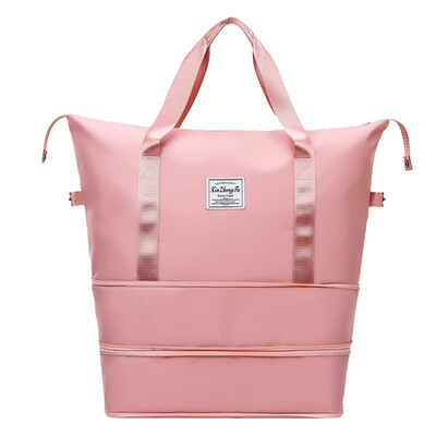 Genți de călătorie pliabile Genți de bagaje de călătorie impermeabile pentru femei Genți de mână multifuncționale de călătorie de mare capacitate