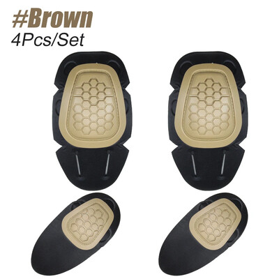 4 bucăți tactice verde Paintball Dragon Armor g4 costum de broască genunchiere și coadă pentru genunchi Airsoft set de protecție interpolată