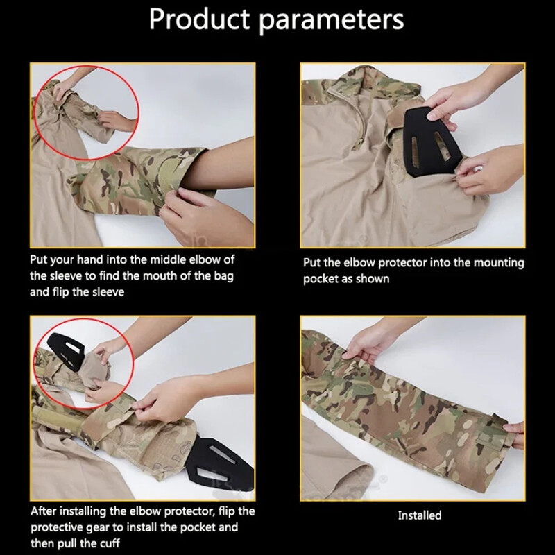 4 bucăți tactice verde Paintball Dragon Armor g4 costum de broască genunchiere și coadă pentru genunchi Airsoft set de protecție interpolată