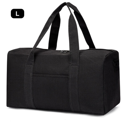 Geantă de călătorie pliabilă pentru bărbați, de pânză, de capacitate mare, unisex, pentru depozitarea bagajelor, în aer liber, portabilă, pentru fitness, pentru umăr XA858M