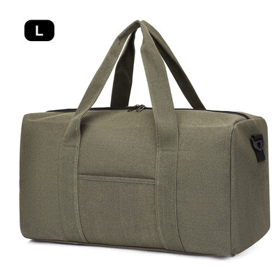 Geantă de călătorie pliabilă pentru bărbați, de pânză, de capacitate mare, unisex, pentru depozitarea bagajelor, în aer liber, portabilă, pentru fitness, pentru umăr XA858M
