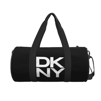 Στρογγυλή τσάντα ταξιδιού Duffel D-DKNY Tote Ανδρική Γυναικεία τσάντα γυμναστικής χειραποσκευής μεγάλης χωρητικότητας